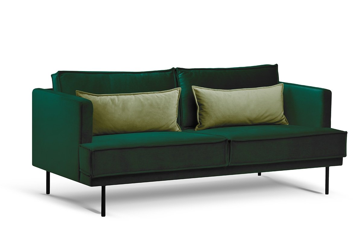 Sofa GANZ, žalia, 196x92x84 cm