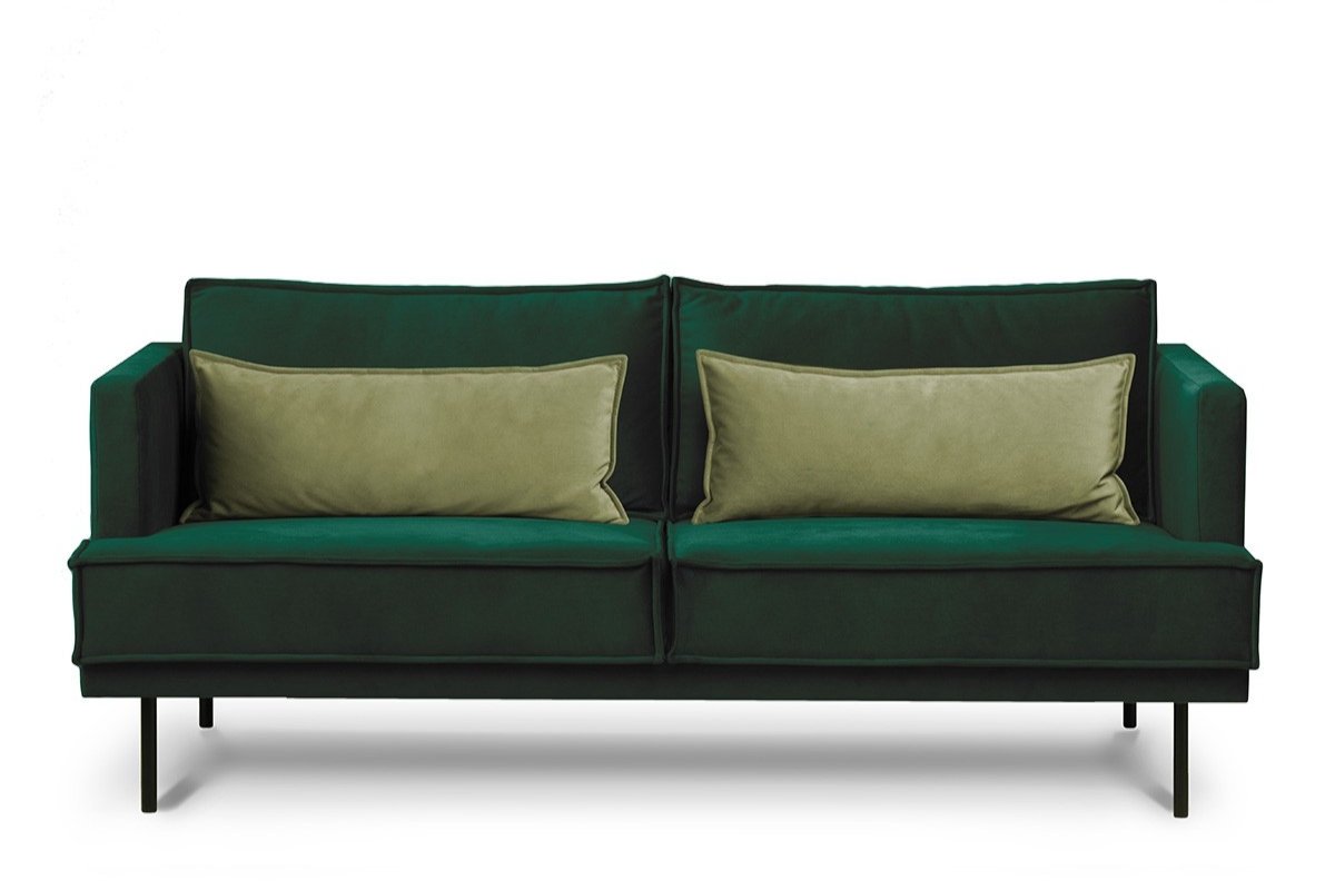 Sofa GANZ, žalia, 196x92x84 cm