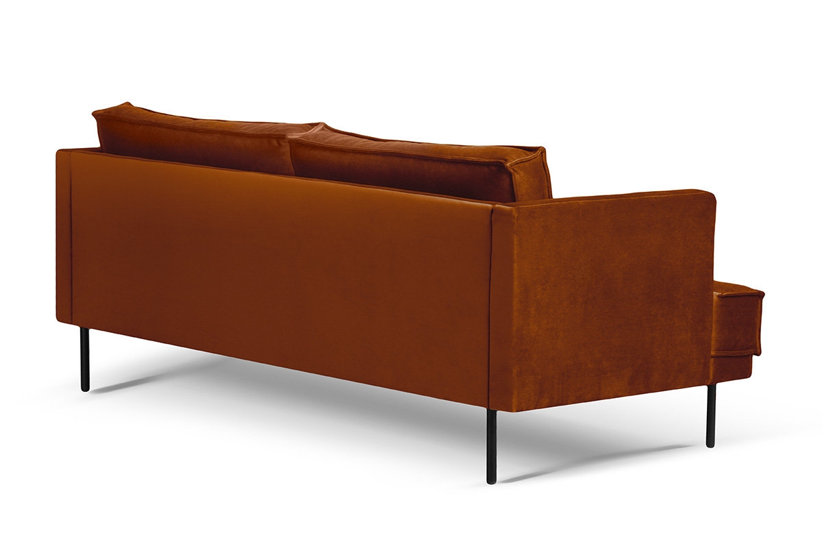 Sofa GANZ, ruda, 196x92x84 cm