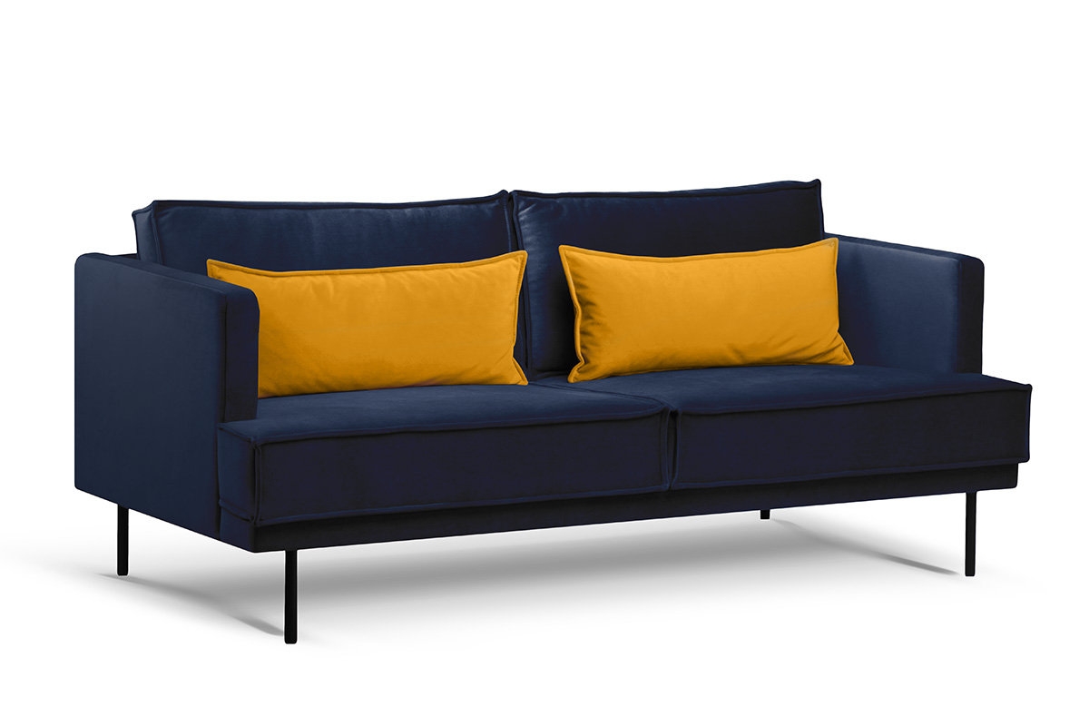 Sofa GANZ, mėlyna, 196x92x84 cm