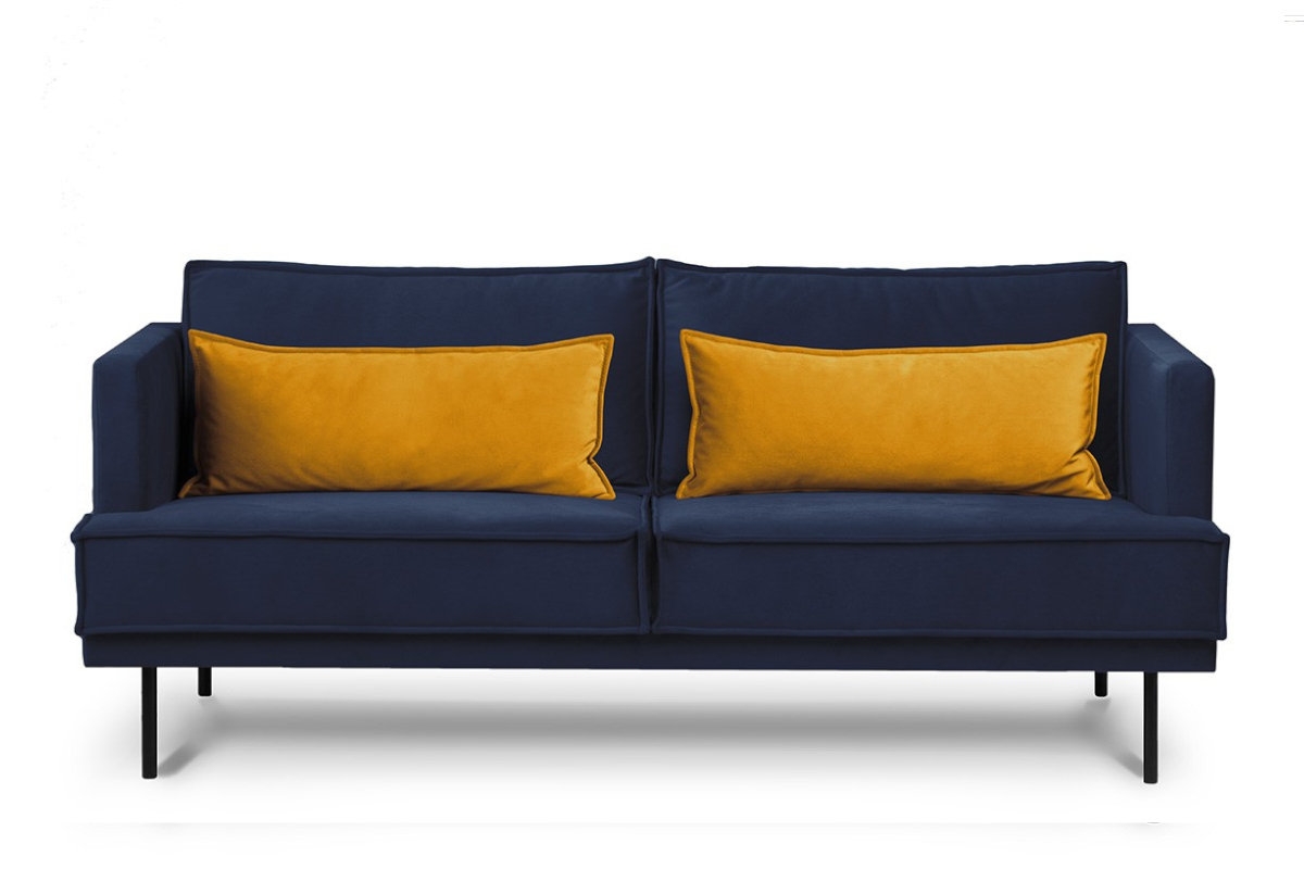 Sofa GANZ, mėlyna, 196x92x84 cm