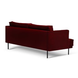 Sofa GANZ, raudona, 196x92x84 cm