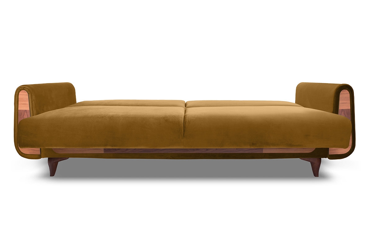 Sofa GUSTA, ruda, 230x98x98 cm
