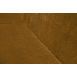 Sofa GUSTA, ruda, 230x98x98 cm