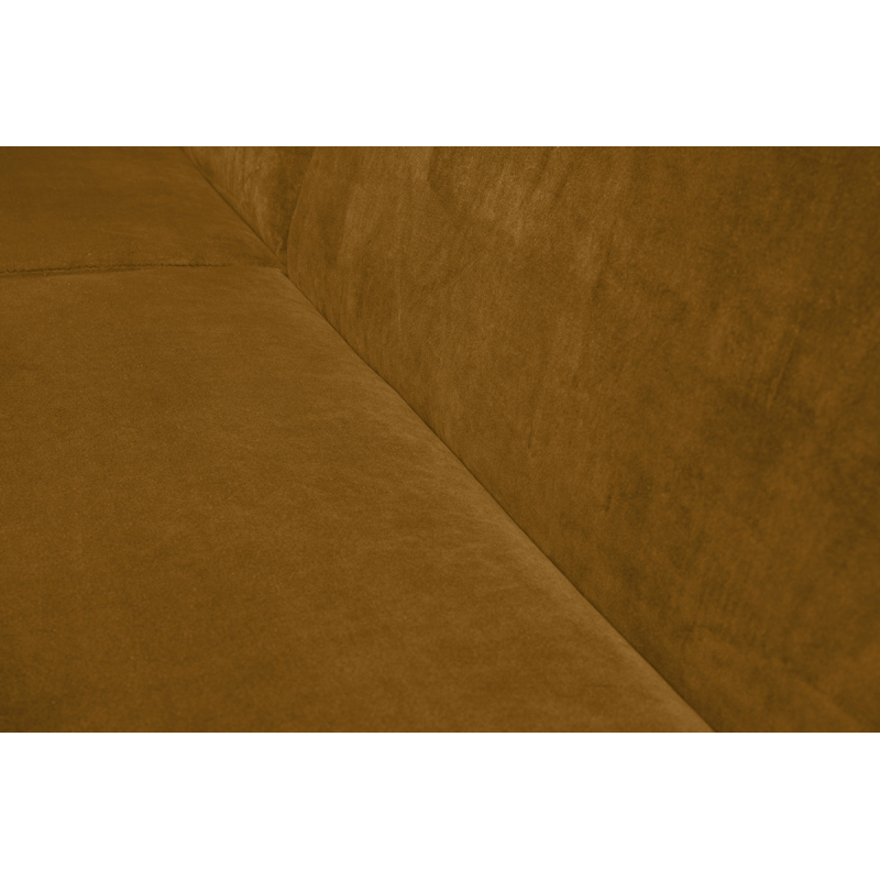 Sofa GUSTA, ruda, 230x98x98 cm