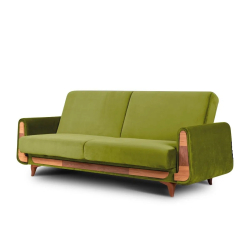 Sofa GUSTA, alyvuogių, 230x98x98 cm