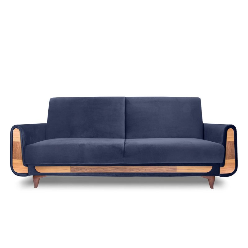 Sofa GUSTA, mėlyna, 230x98x98 cm