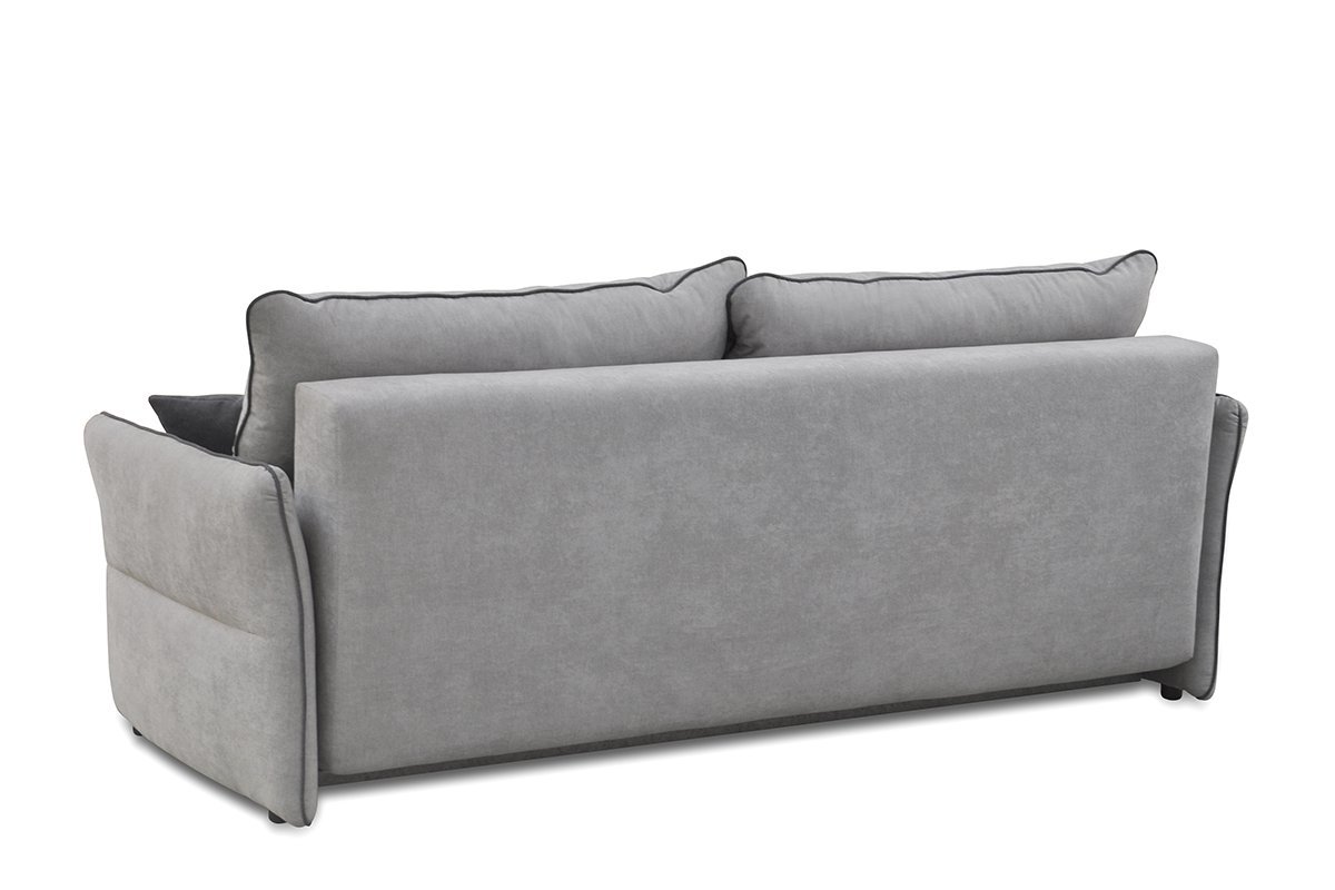 Sofa JUSTA, pilka, 222x98x94 cm