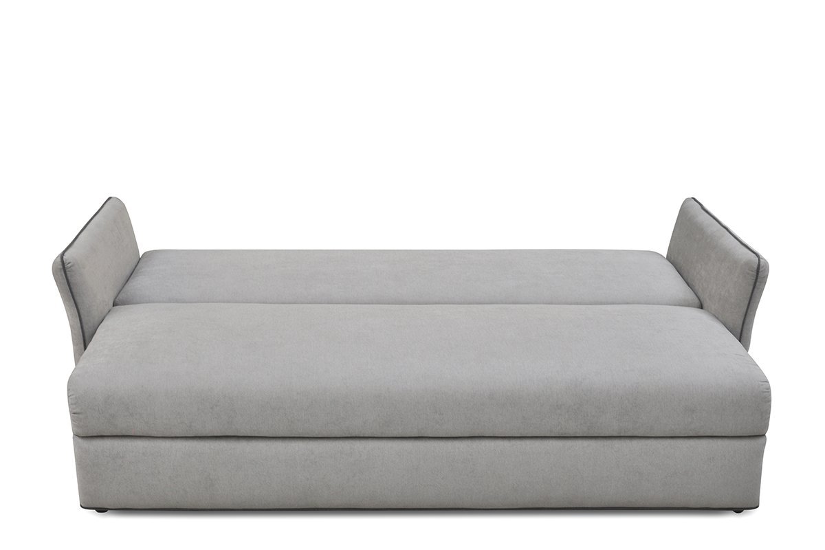 Sofa JUSTA, pilka, 222x98x94 cm