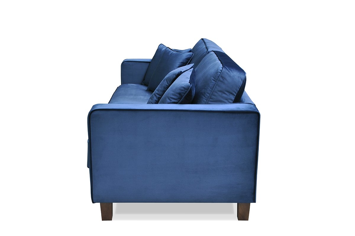 Sofa KANA, mėlyna, 205x94x85 cm