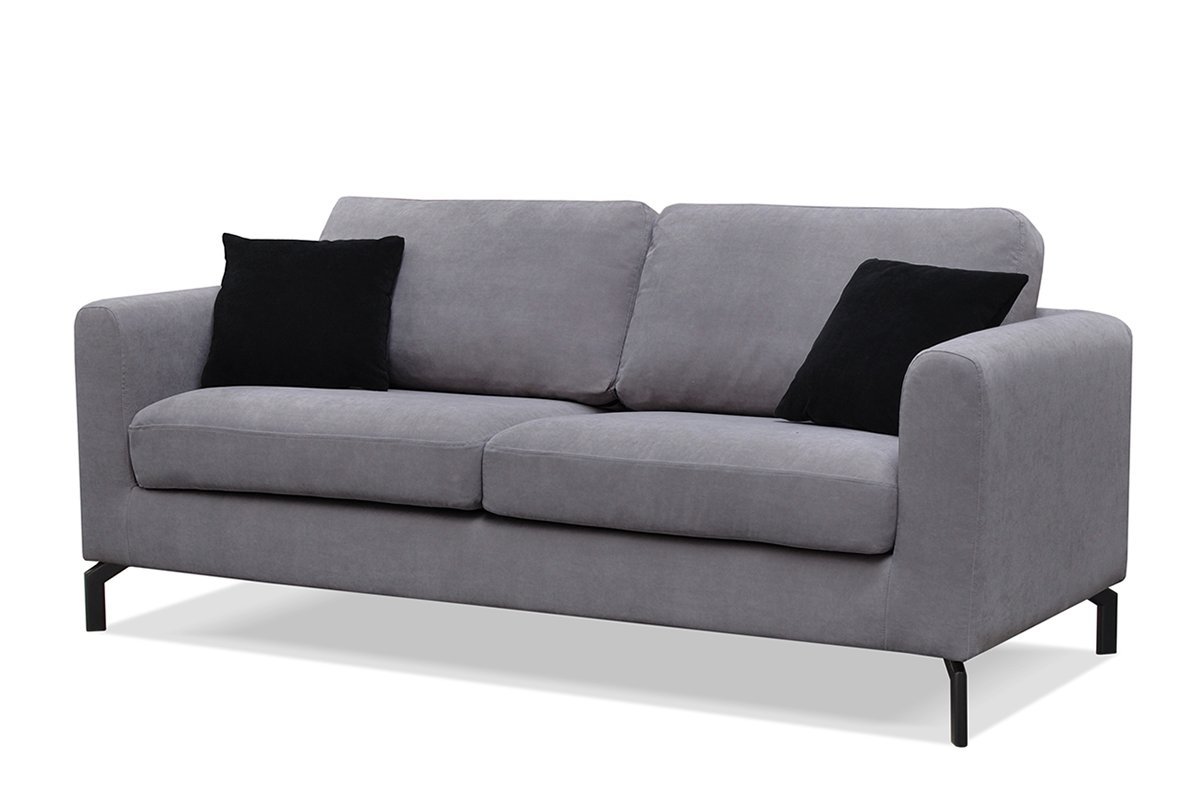 Sofa KAPA, pilka, 190x88x85 cm