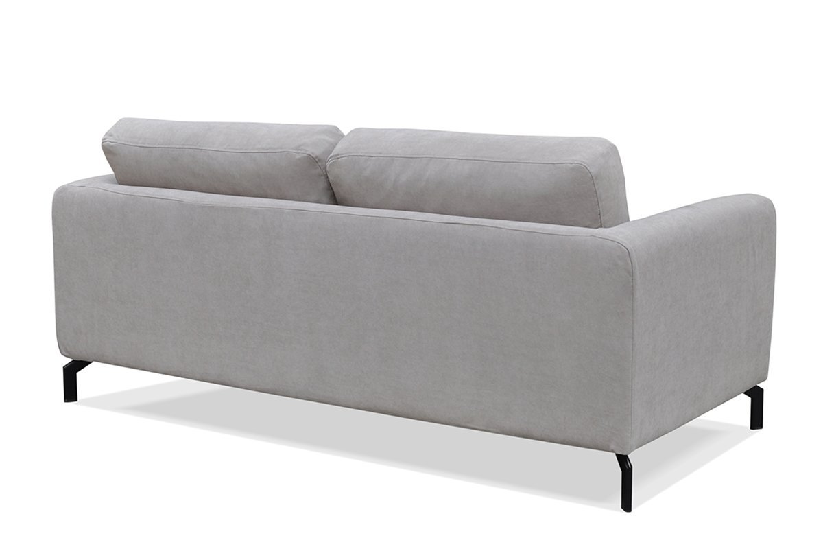 Sofa KAPA, šviesiai pilka, 190x88x85 cm