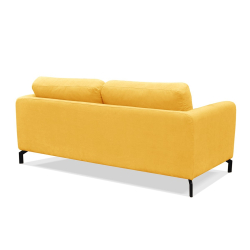 Sofa KAPA, geltona, 190x88x85 cm