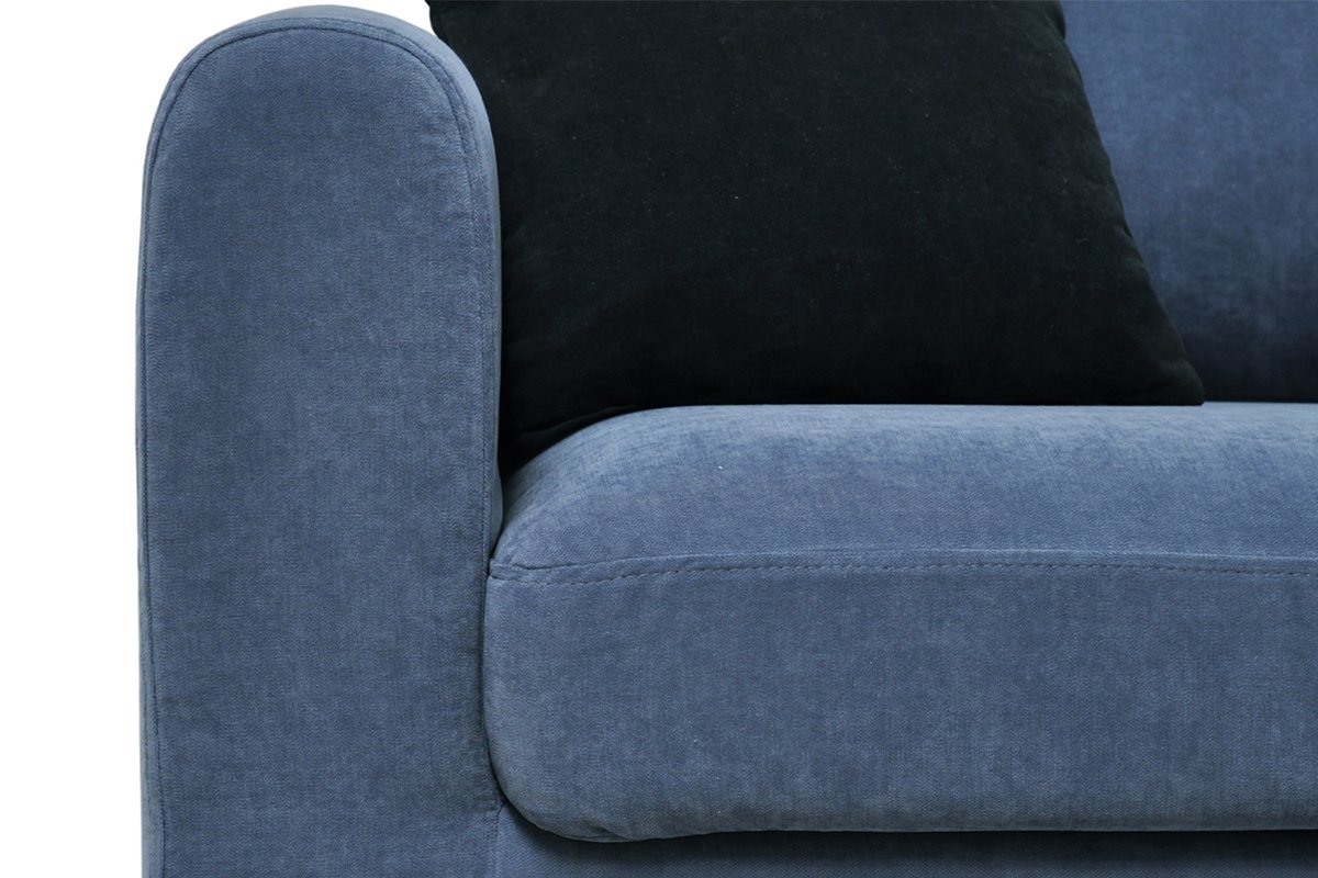 Sofa KAPA, mėlyna, 190x88x85 cm