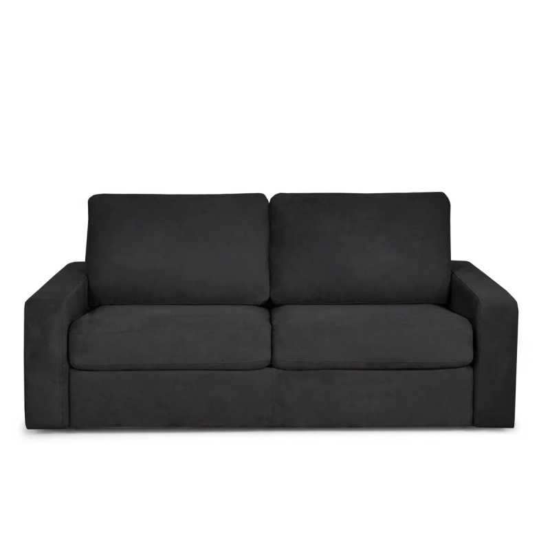 Sofa MENO, juoda, 195x100x90 cm