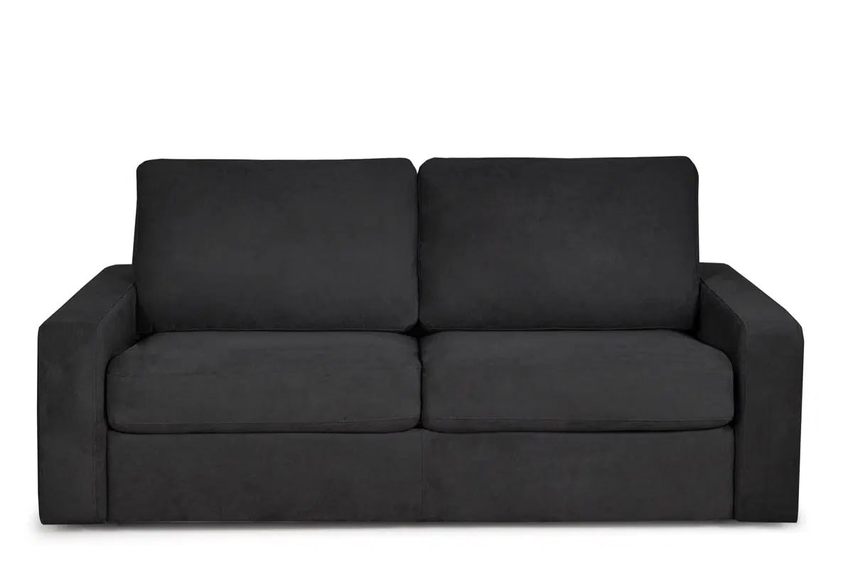 Sofa MENO, juoda, 195x100x90 cm