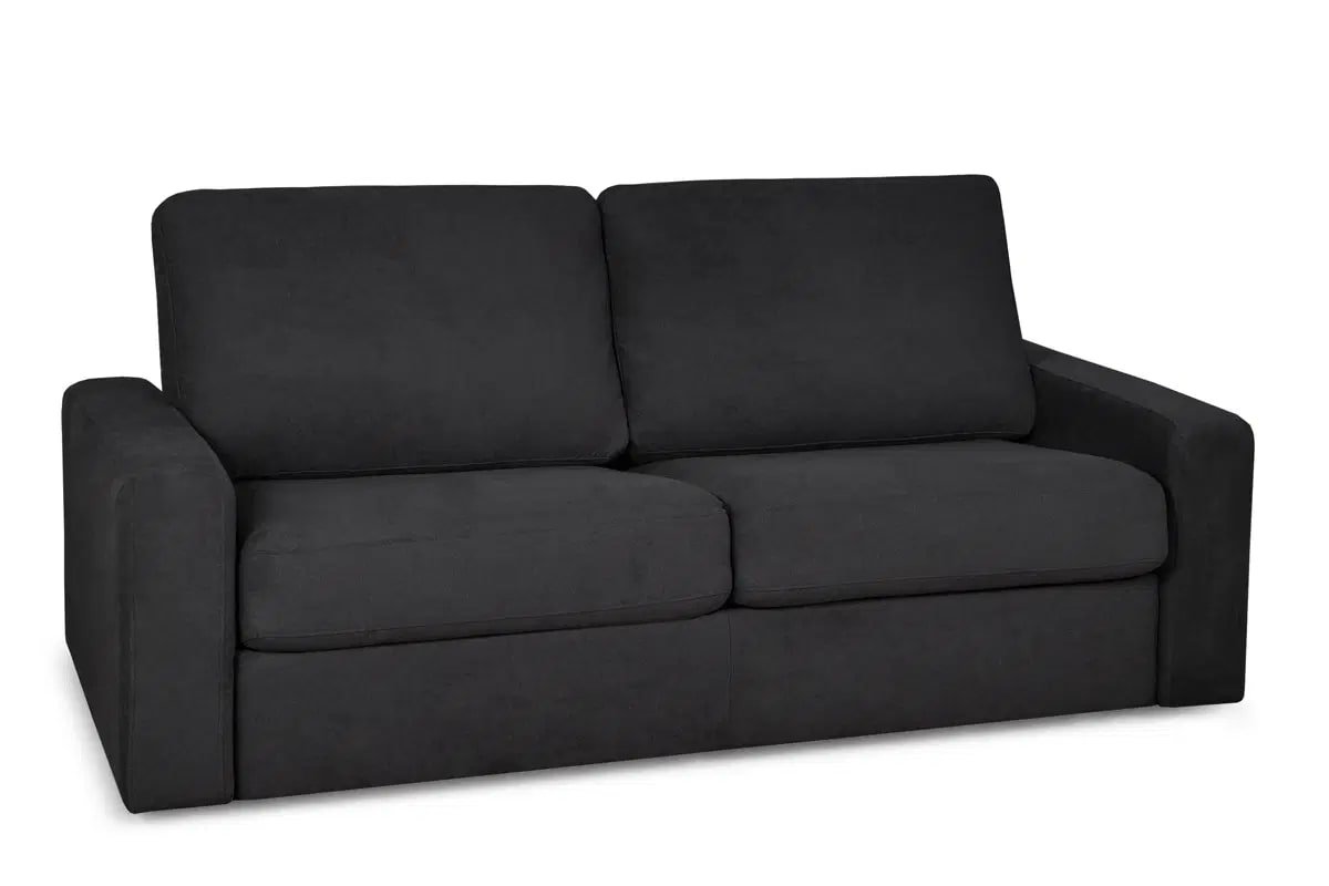 Sofa MENO, juoda, 195x100x90 cm