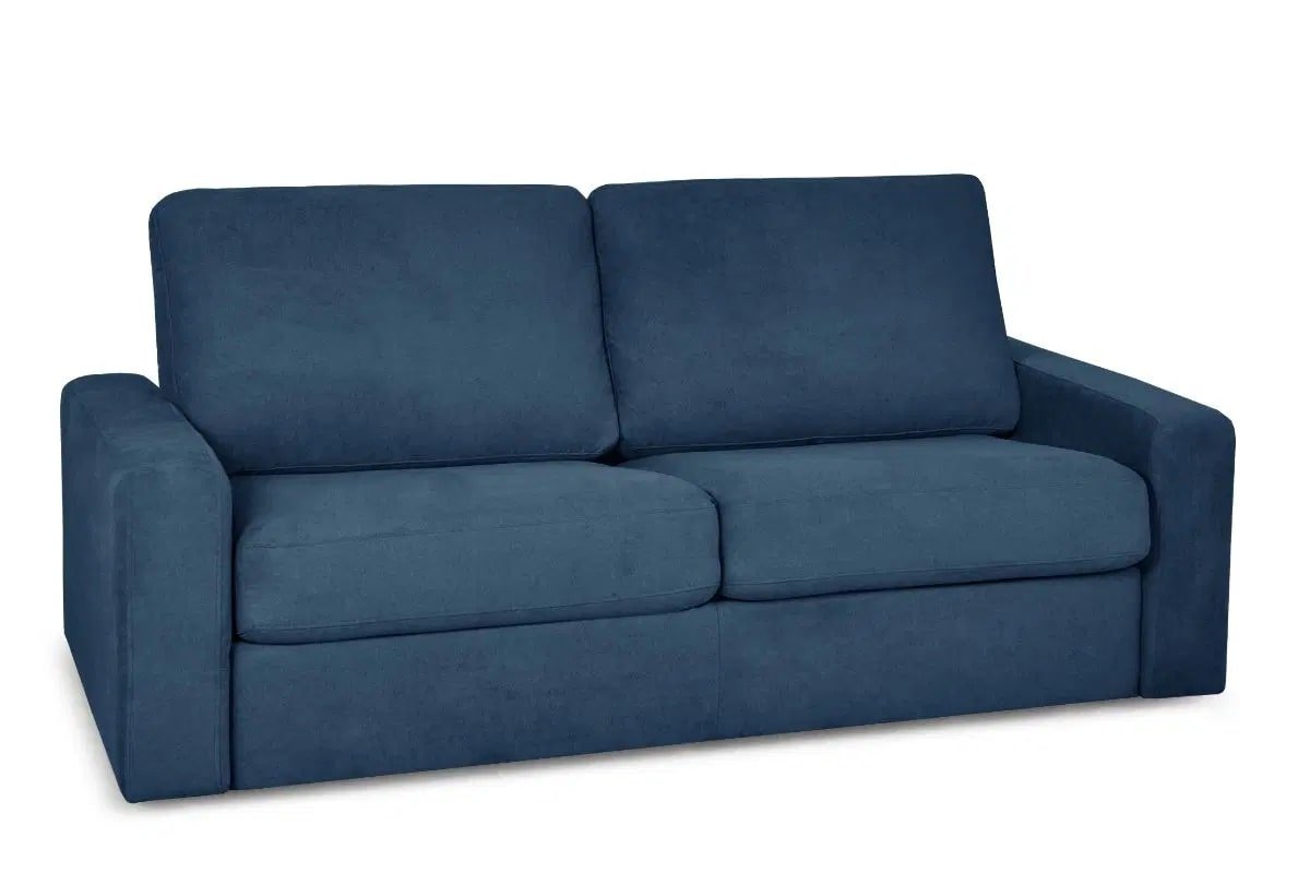 Sofa MENO, mėlyna, 195x100x90 cm