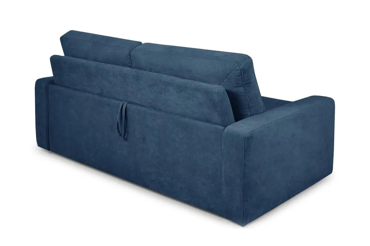 Sofa MENO, mėlyna, 195x100x90 cm