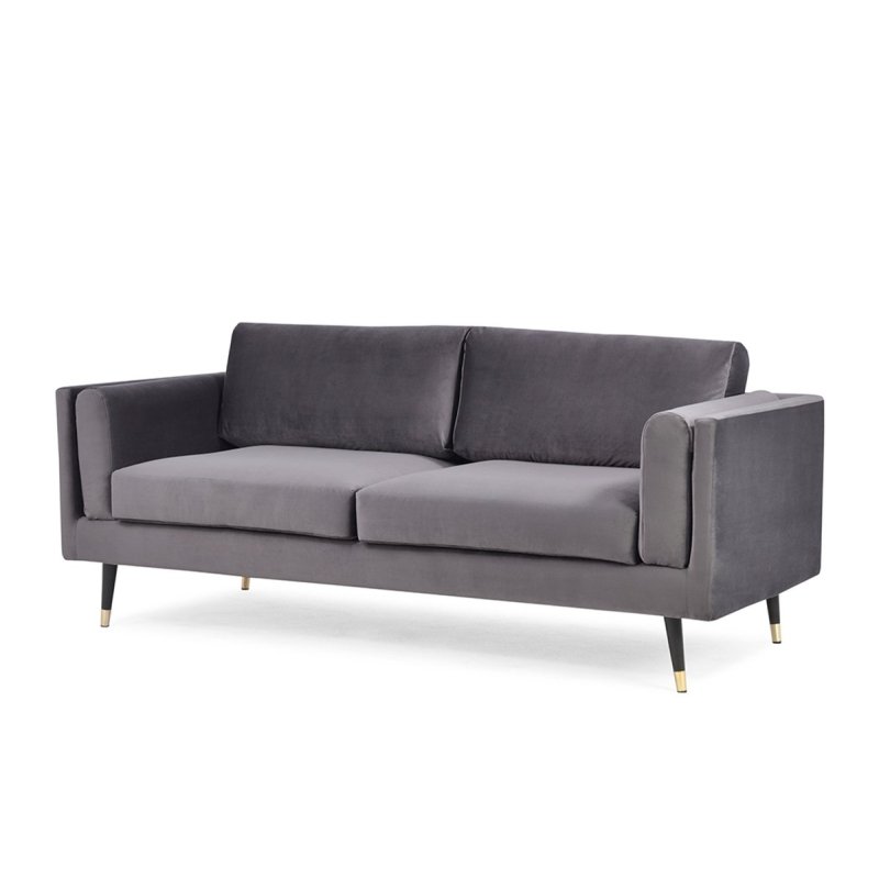 Sofa MERI, tamsiai pilka, 207x87x91 cm