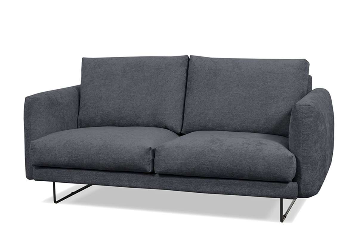 Sofa MINU, tamsiai pilka, 172x96x88 cm