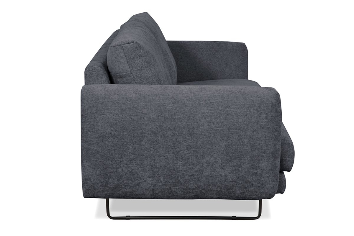 Sofa MINU, tamsiai pilka, 172x96x88 cm