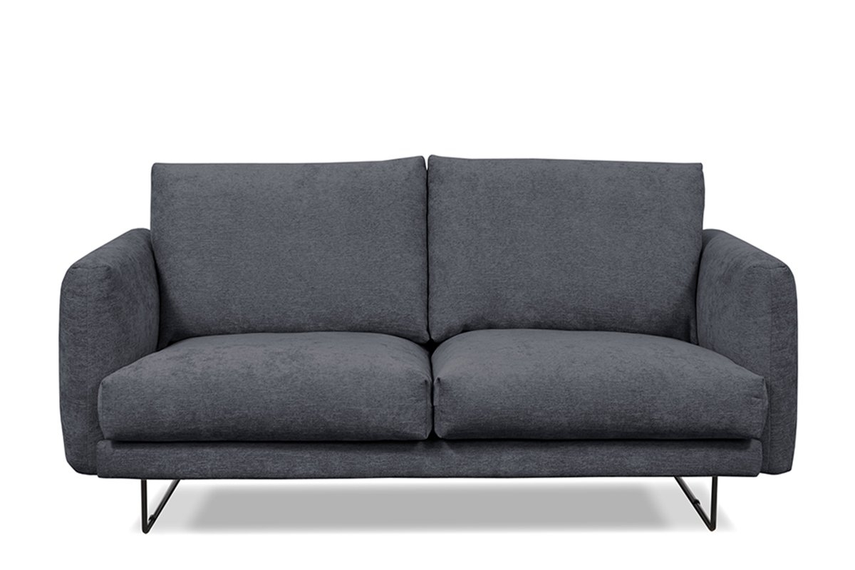 Sofa MINU, tamsiai pilka, 172x96x88 cm