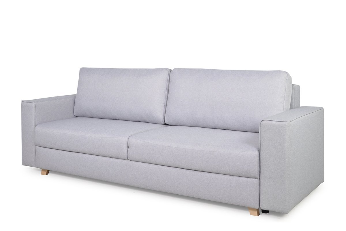 Sofa MUNO, šviesiai pilka, 240x94x90 cm