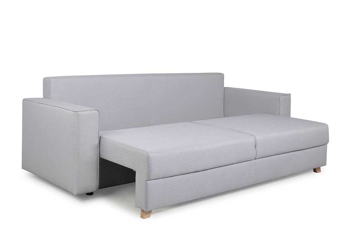 Sofa MUNO, šviesiai pilka, 240x94x90 cm