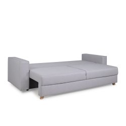 Sofa MUNO, šviesiai pilka, 240x94x90 cm