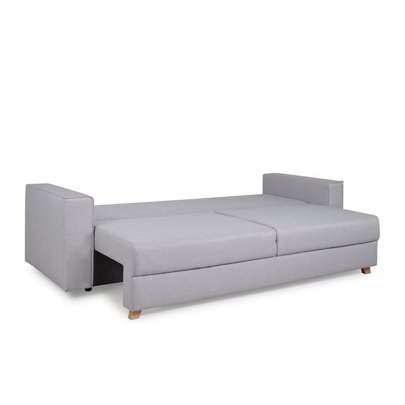 Sofa MUNO, šviesiai pilka, 240x94x90 cm