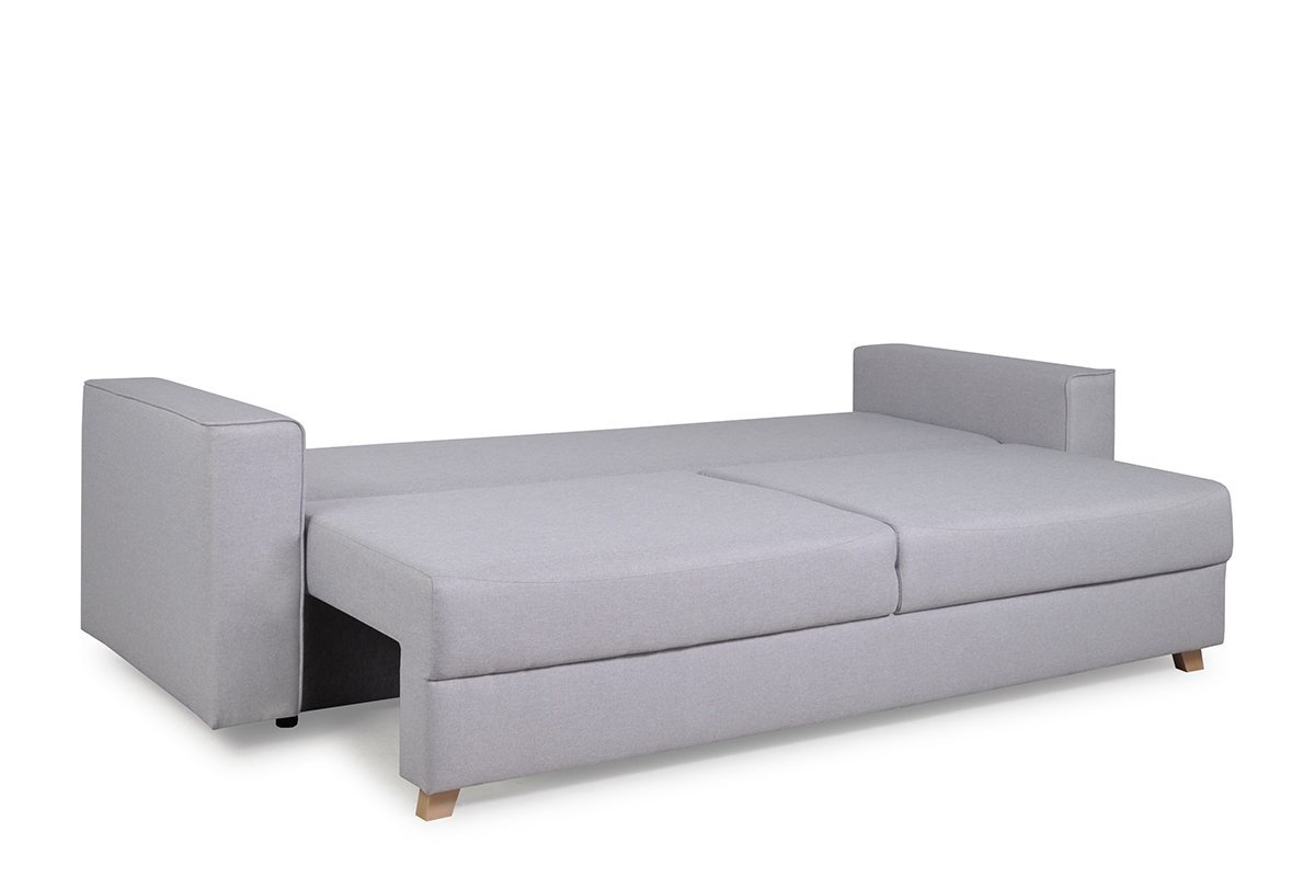 Sofa MUNO, šviesiai pilka, 240x94x90 cm