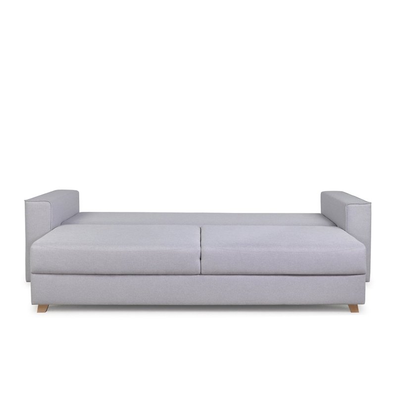 Sofa MUNO, šviesiai pilka, 240x94x90 cm