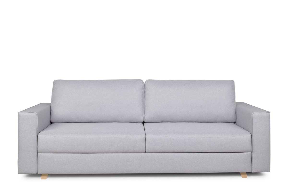 Sofa MUNO, šviesiai pilka, 240x94x90 cm