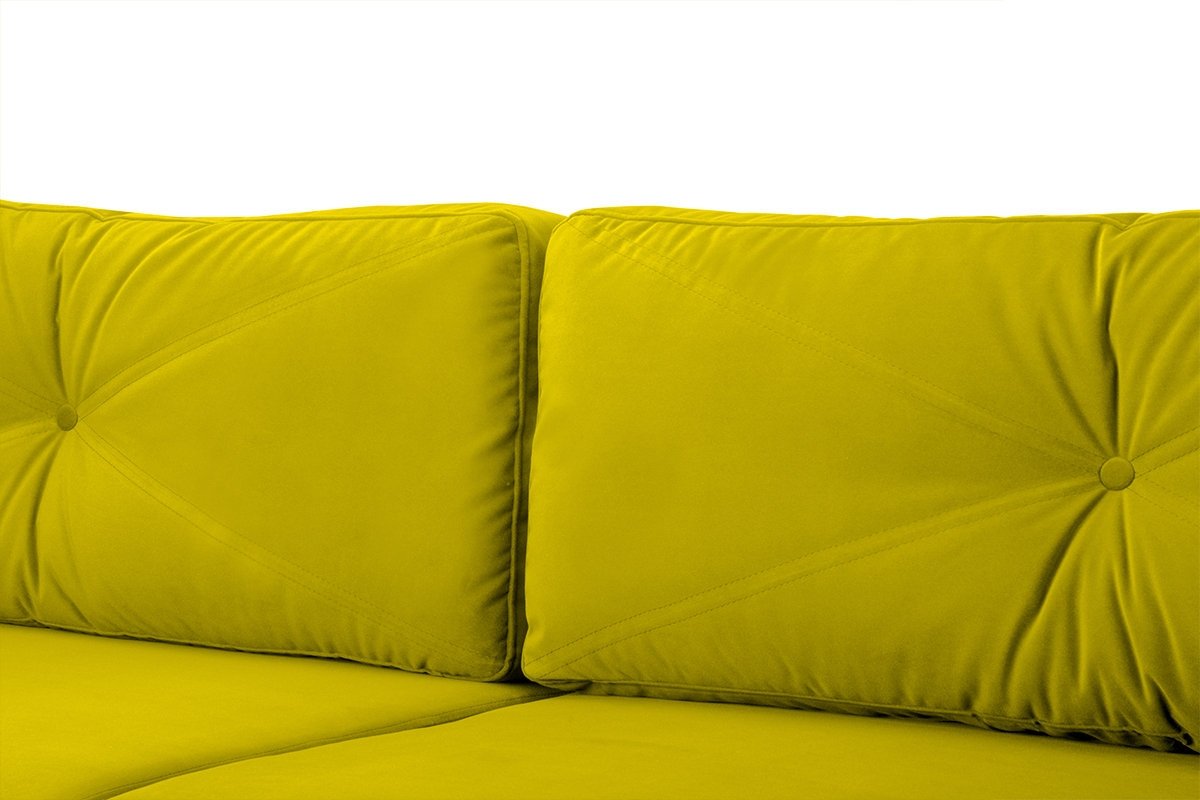 Sofa NART, geltona, 230x100x80 cm