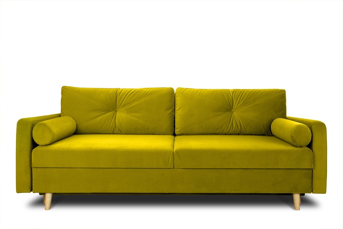 Sofa NART, geltona, 230x100x80 cm