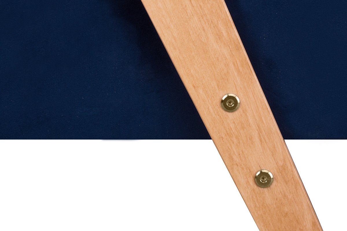 Fotelis NASE, mėlynas, 60x75x90 cm