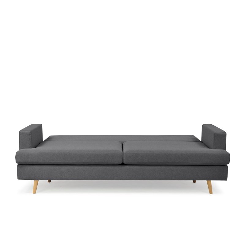 Sofa NEBO, tamsiai pilka, 224x100x92 cm