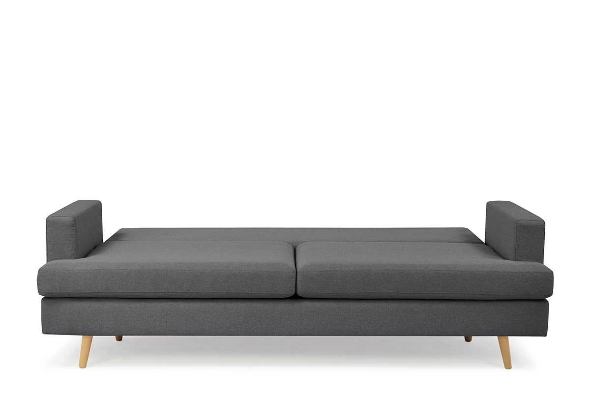 Sofa NEBO, tamsiai pilka, 224x100x92 cm