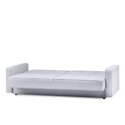 Sofa ORIA, pilka, 218x90x89 cm