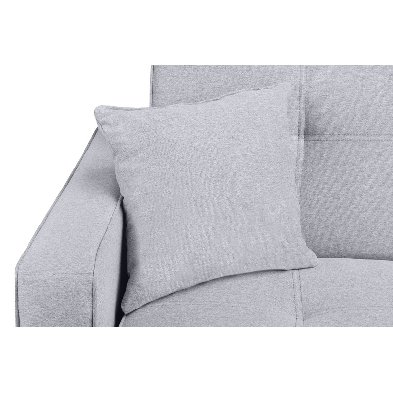Sofa ORIA, pilka, 218x90x89 cm
