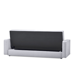 Sofa ORIA, pilka, 218x90x89 cm