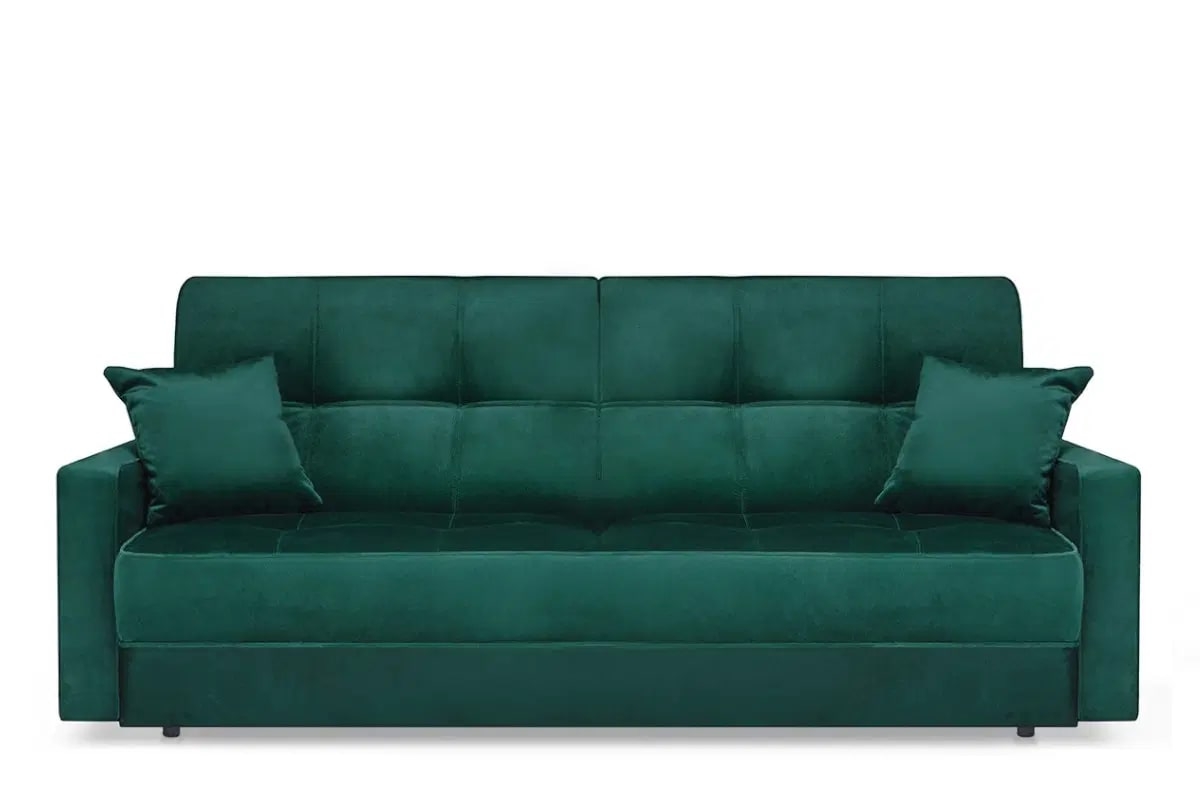 Sofa ORIA, žalia, 218x90x89 cm
