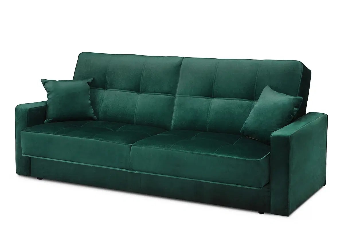 Sofa ORIA, žalia, 218x90x89 cm