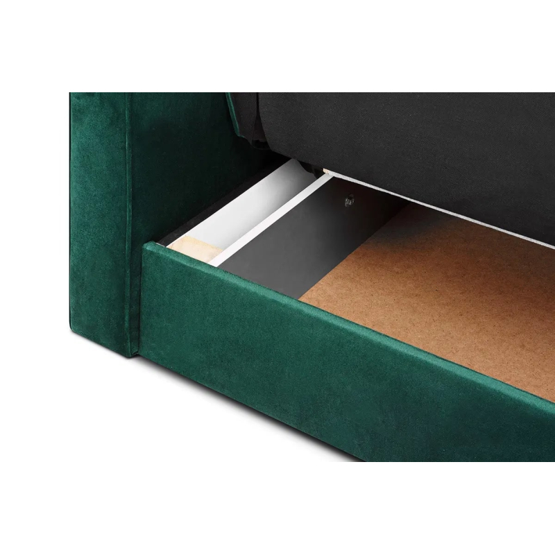 Sofa ORIA, žalia, 218x90x89 cm
