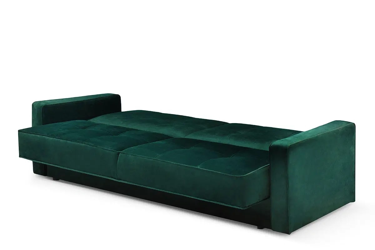 Sofa ORIA, žalia, 218x90x89 cm