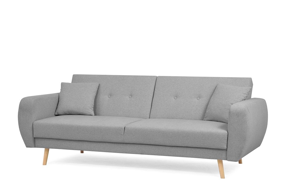 Sofa PIKU, pilka, 222x91x88 cm