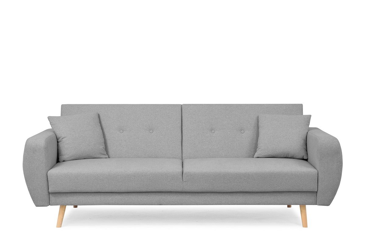 Sofa PIKU, pilka, 222x91x88 cm