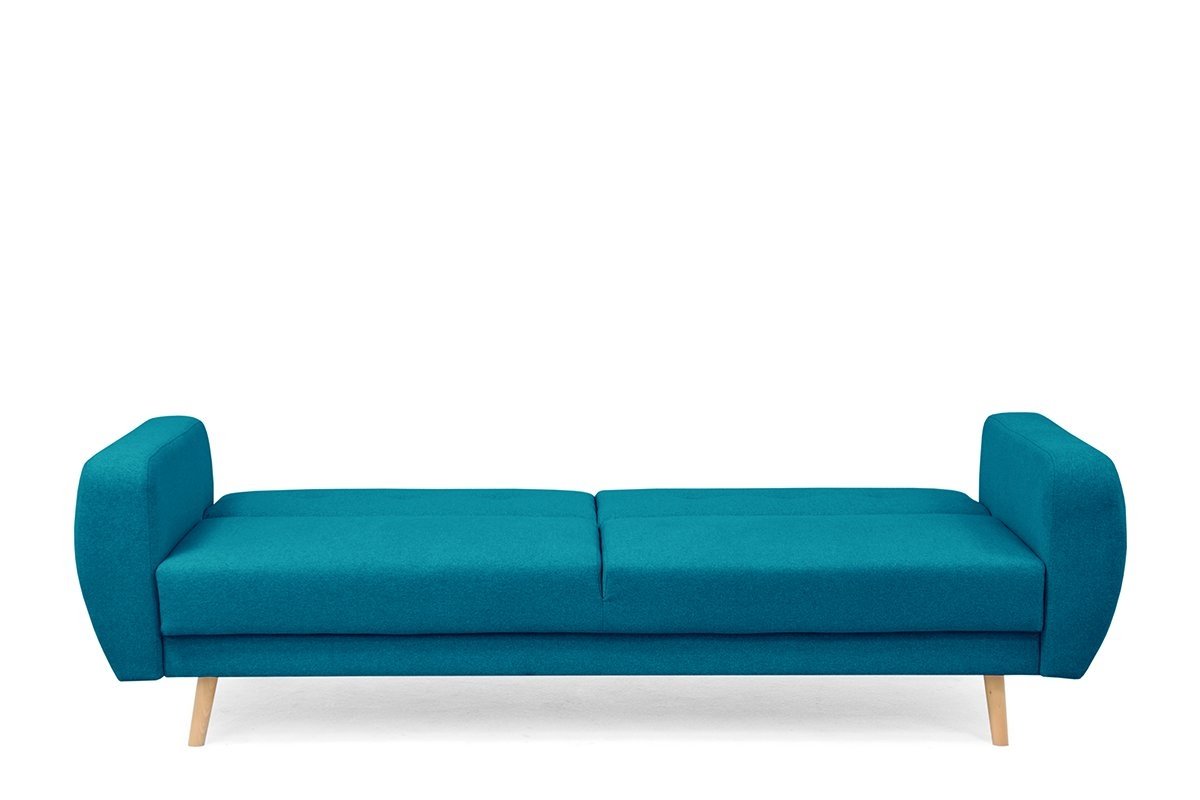 Sofa PIKU, mėlyna, 222x91x88 cm