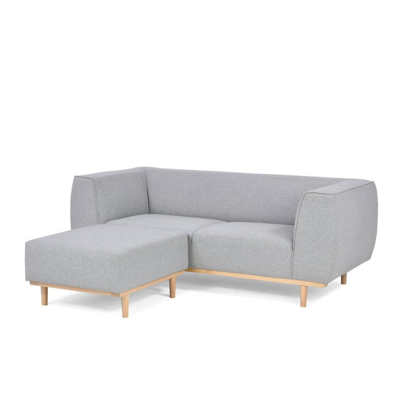 Sofa PUMA, pilka, 187x84x70 cm